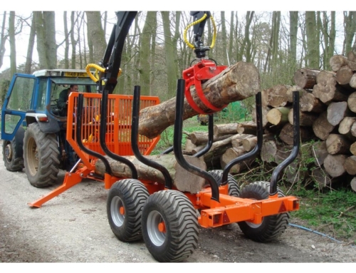 KTS Forestry Timber Trailers Cranes & Grapples